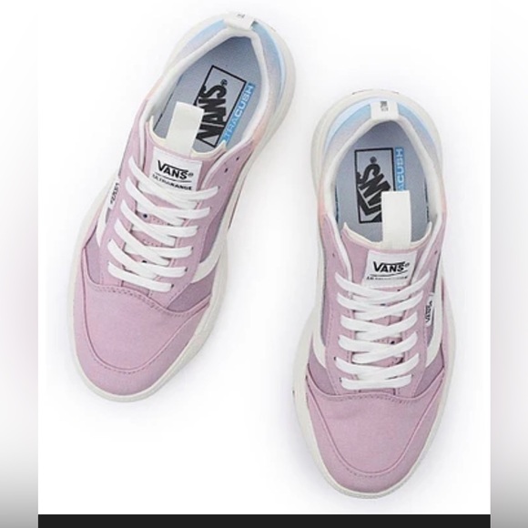 Vans Shoes - Vans UltraRANGE Women's Lavender and White Sneakers.